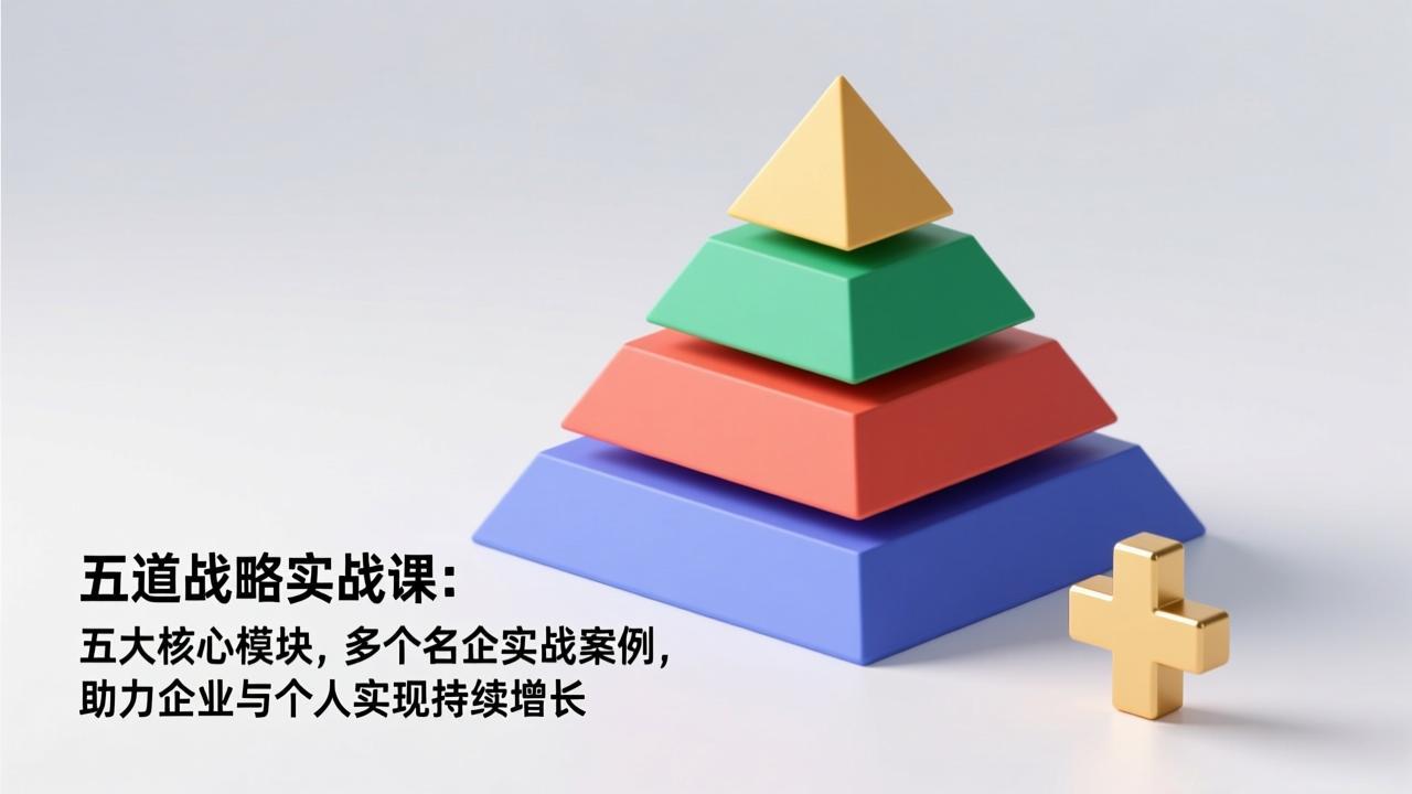 （17095期）五道战略实战课：五大核心模块，多个名企实战案例，助力企业与个人实现持续增长-知享知识库