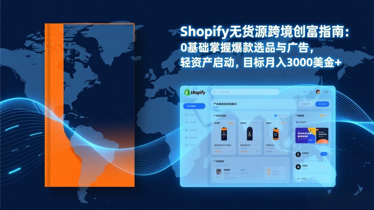 （17238期）Shopify爆款打法实战：从选品到广告投放，复制爆款模型，驱动独立站月销售额破万刀-知享知识网