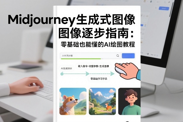 Midjourney生成式图像逐步指南：零基础也能懂的AI绘图教程-知享知识库