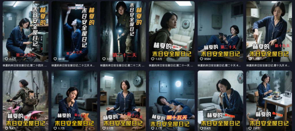 图片[1]-AI末日日记引爆流量：单日收入破千，粉丝暴涨20万，完整操作指南揭秘！-知享知识库