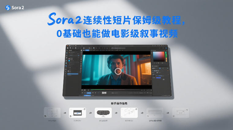 Sora2连续性短片保姆级教程，0基础也能做电影级叙事视频-知享知识库