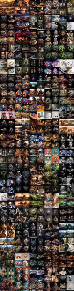 图片[4]-460+专业Midjourney珠宝摄影AI提示词戒指，项链-耳环-手链-宝石等，立即开始创作珠宝艺术-知享知识网