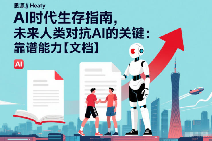 AI时代生存指南，未来人类对抗AI的关键：靠谱能力【文档】-知享知识库