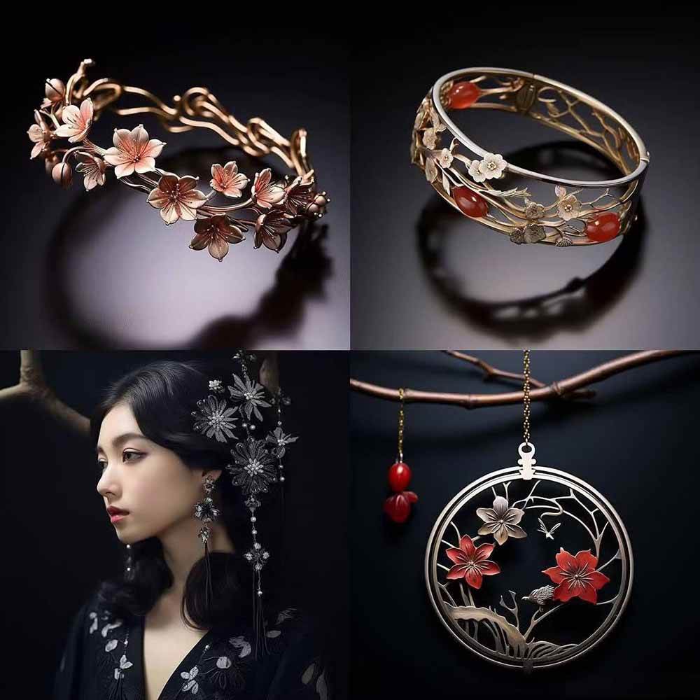 图片[6]-463个Midjourney珠宝摄影提示词：覆盖全品类珠宝，AI设计秒出专业效果-知享知识网