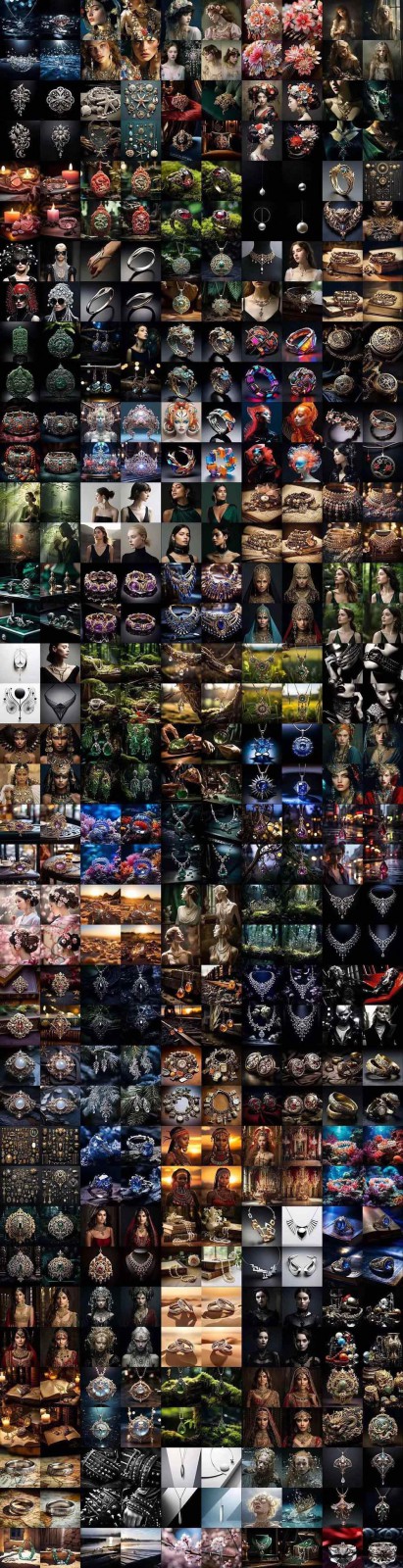 图片[10]-463个Midjourney珠宝摄影提示词：覆盖全品类珠宝，AI设计秒出专业效果-知享知识网