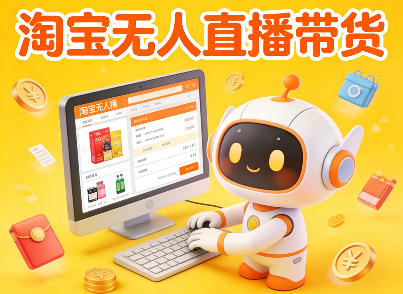 淘宝无人直播带货，24小时自动卖货，月佣金1W+，不违规不封号，不用露脸-知享知识库