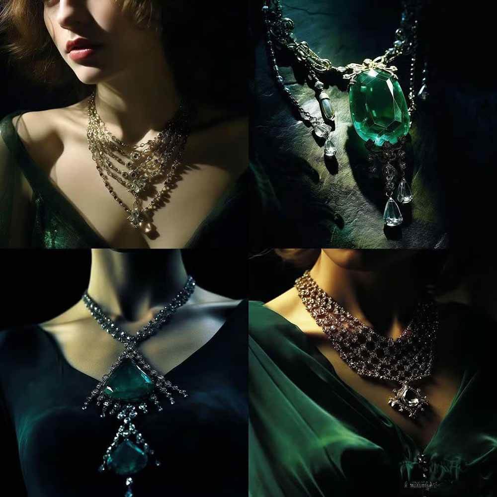 图片[3]-463个Midjourney珠宝摄影提示词：覆盖全品类珠宝，AI设计秒出专业效果-知享知识网