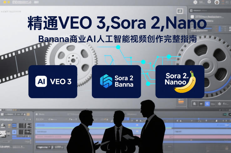 精通VEO 3，Sora 2，Nano Banana商业AI人工智能视频创作完整指南-知享知识库