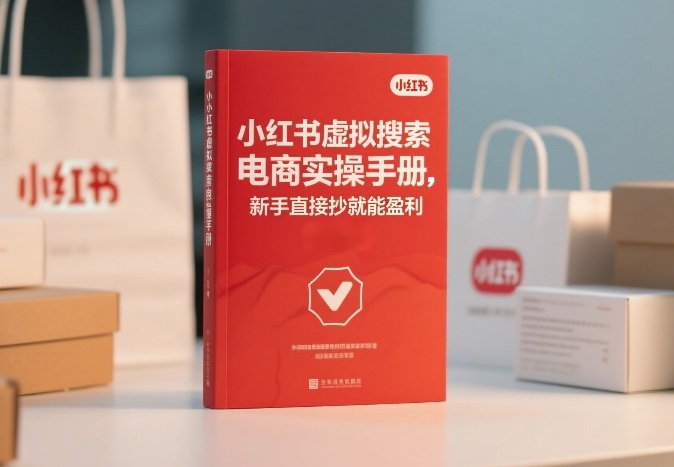 小红书​⁠‬​​⁠​‌​‬​⁠​‬‍‍‌​​​‬‌‍⁠​​​‌​⁠⁠​‬​​‬​​​​‌​‍虚拟搜索电商实操手册，新手直接抄就能盈利-知享资源网