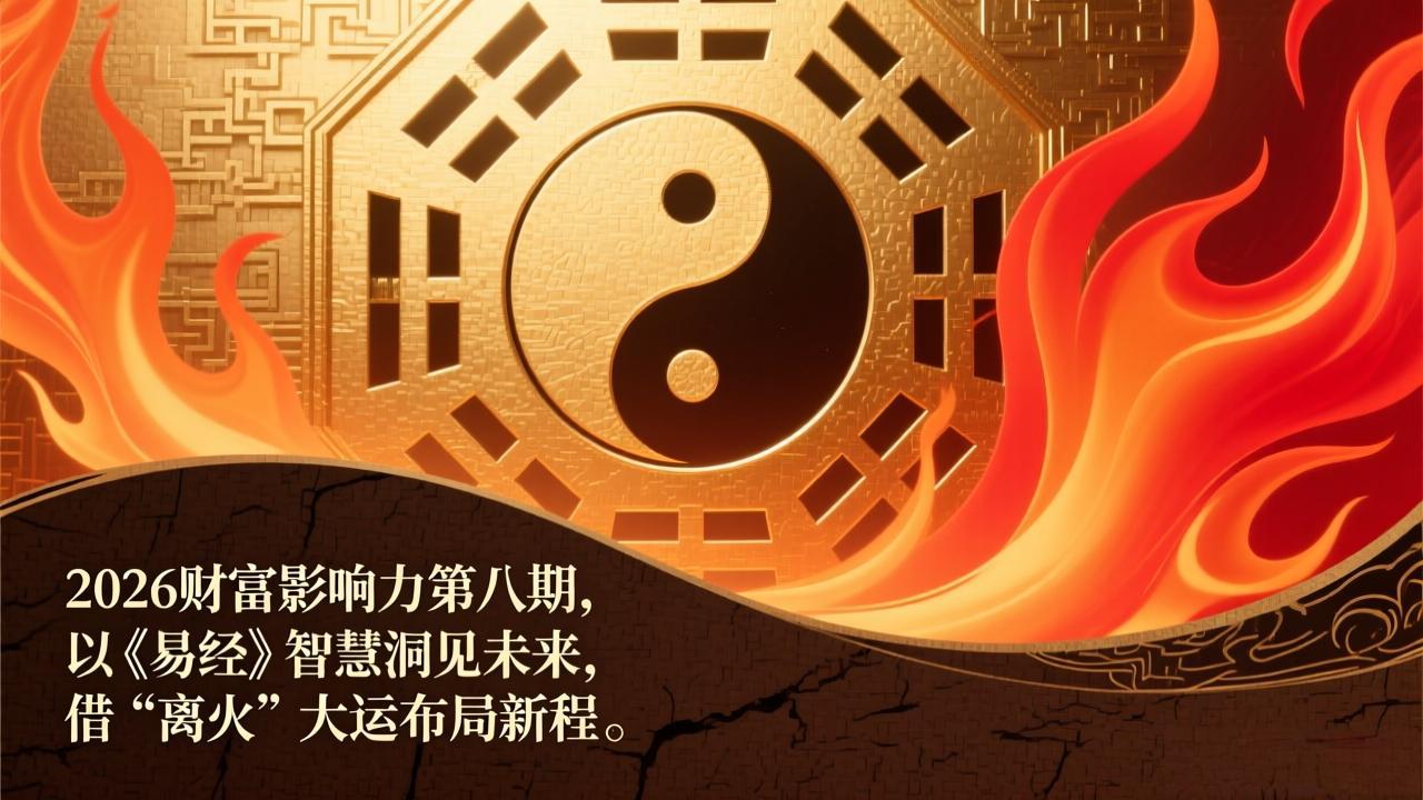 （17418期）2026财富影响力第八期，以《易经》智慧洞见未来，借“离火”大运布局新程-知享资源网