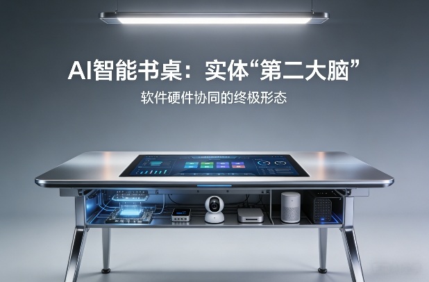 AI智能书桌搭建，构建你的实体“第二大脑”，软件硬件协同的终极形态-知享资源网