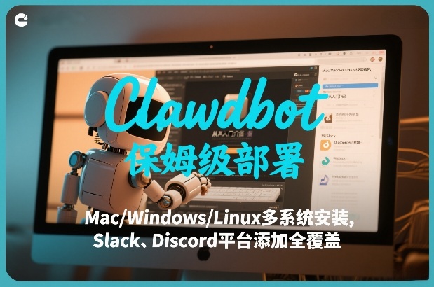 Clawdbot保姆级部署，从入门介绍、Mac/Windows/Linux多系统安装，到Slack、Discord平台添加全覆盖-知享资源网