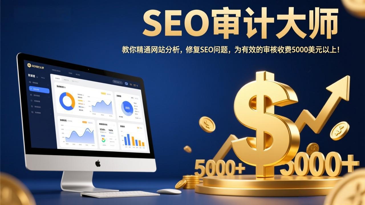 （17475期）SEO审计大师：教你精通网站分析，修复SEO问题，为有效的审核收费5000美元以上！-知享资源网