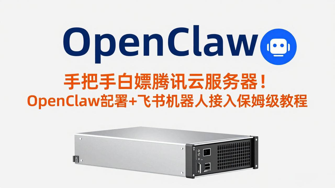 （17556期）手把手白嫖腾讯云服务器！OpenClaw部署+飞书机器人接入保姆级教程-知享资源网
