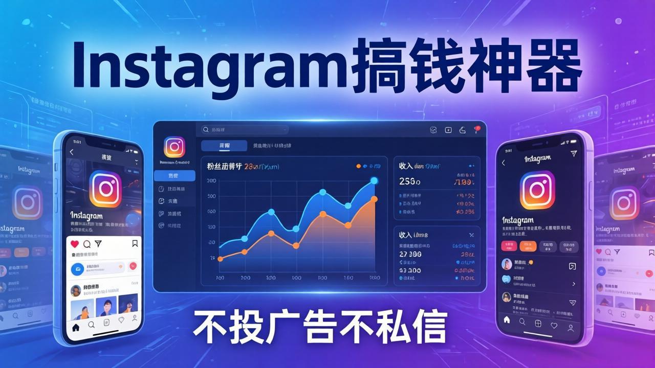 （17731期）Instagram搞钱神器：月涨6万粉+月入5万刀，不投广告不私信，靠算法+低价产品-知享资源网