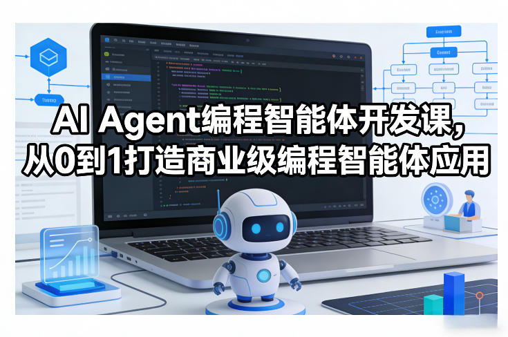 AI Agent编程智能体开发课，从0到1打造商业级编程智能体应用-知享资源网
