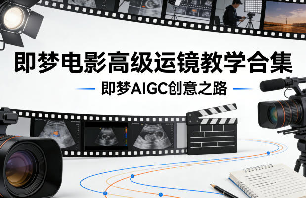 即梦电影高级运镜教学合集，即梦AIGC创意之路-知享资源网