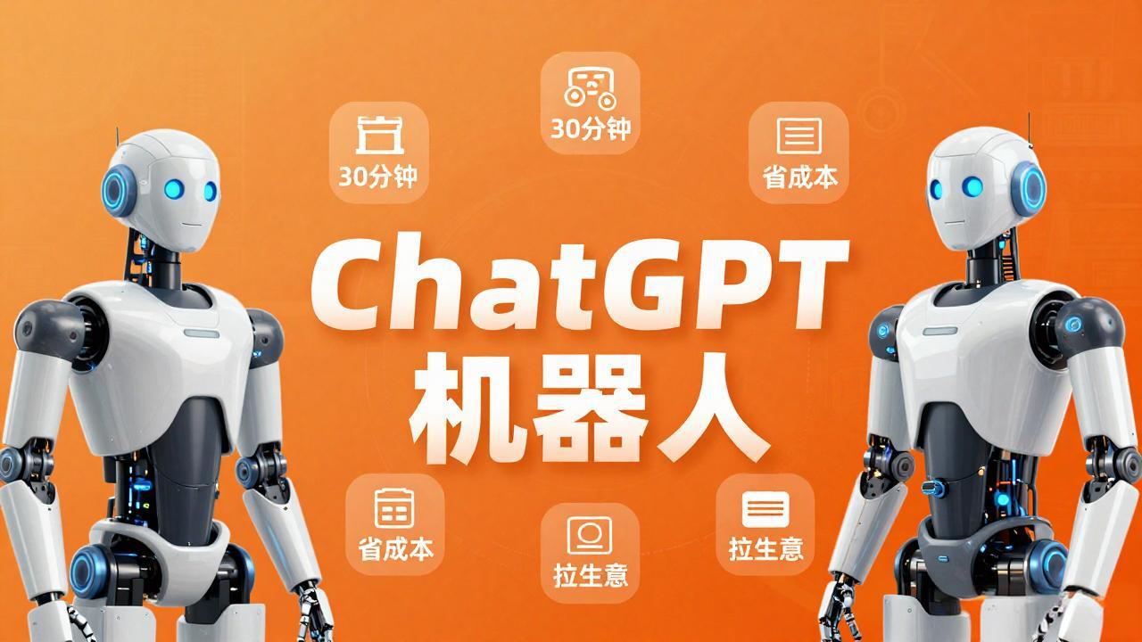 （17982期）智能机器人定制速成课：技术小白30分钟做出ChatGPT机器人，省时间砍成本还能拉生意-知享资源网