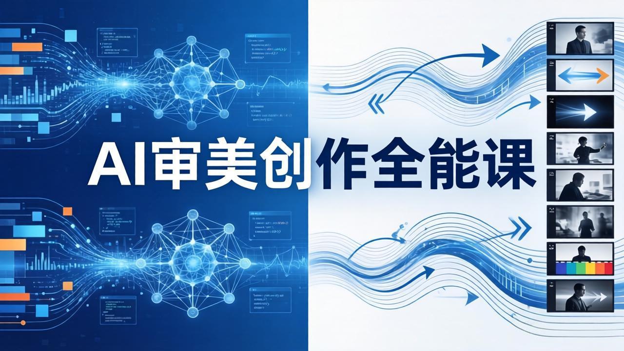 （17973期）AI审美创作全能课：MJ+Seedance+模型训练+影视分镜+编剧，一站式掌握AI艺术创作-知享资源网