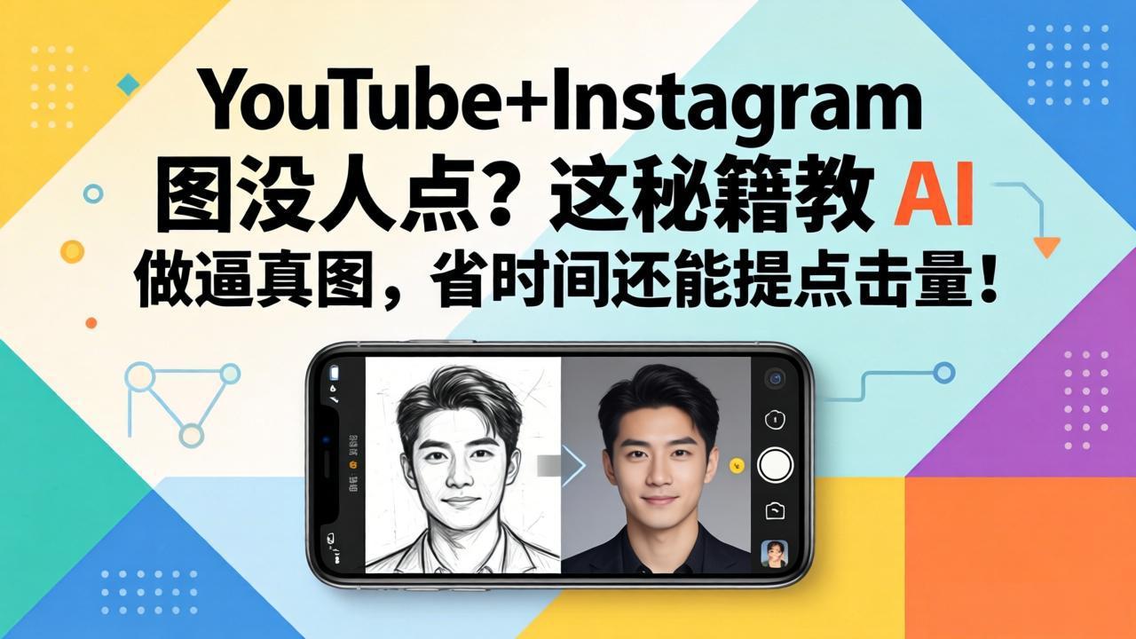 （17911期）YouTube+Instagram 图没人点？这秘籍教 AI 做逼真图，省时间还能提点击量-知享资源网