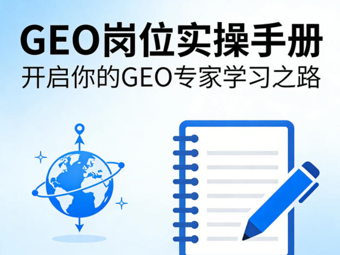 GEO岗位实操手册，开启你的GE0专家学习之路-知享资源网