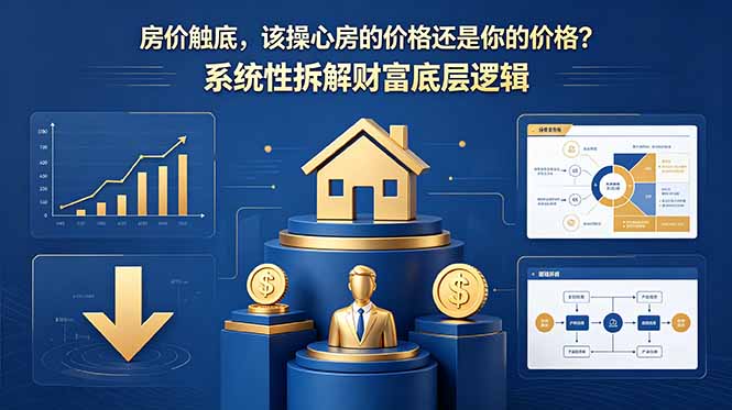 （18602期）付费文章：房价触底，该操心房的价格还是你的价格？系统性拆解财富底层逻辑-知享资源网