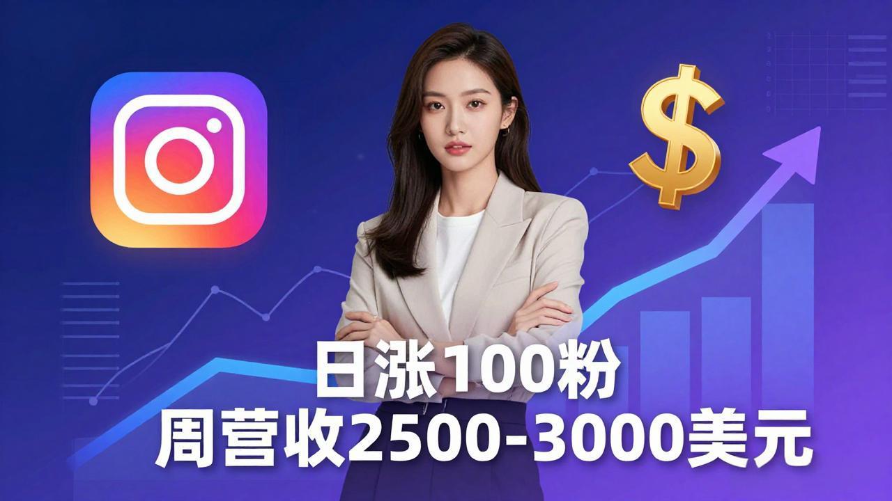 （18299期）想做数字产品？Sheri亲授：日涨100粉、每周2500至3000美元的营收，Instagram躺着赚-知享资源网