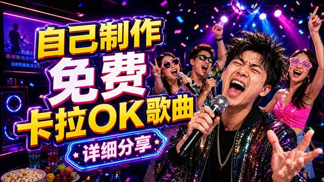 （18610期）免费卡拉OK歌曲制作全攻略：音轨分离字幕制作，零基础快速做出专业K歌视频-知享资源网