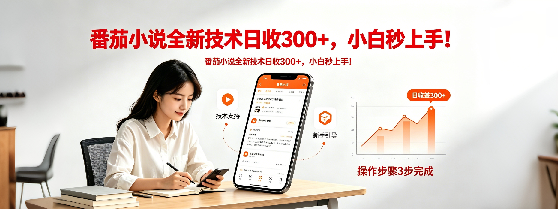 （18392期）番茄小说全新技术全新玩法！无脑日收300+-知享资源网