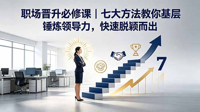 (18629期)付费文章:职场晋升必修课|七大方法教你基层锤炼领导力,快速脱颖而出-知享资源网