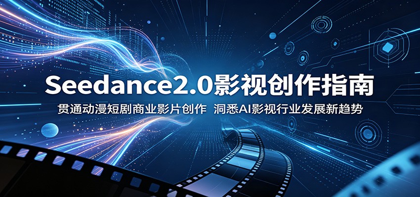 Seedance2.0影视创作指南：贯通动漫短剧商业影片创作，洞悉AI影视行业发展新趋势-知享资源网
