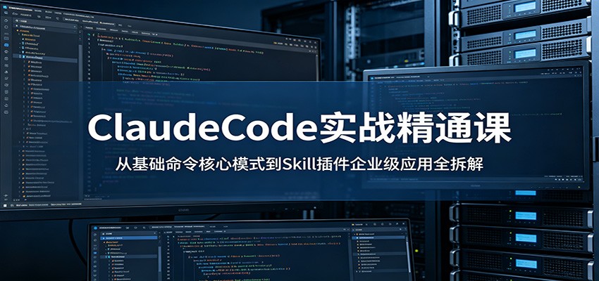 ClaudeCode实战精通课：从基础命令核心模式到Skill插件企业级应用全拆解-知享资源网