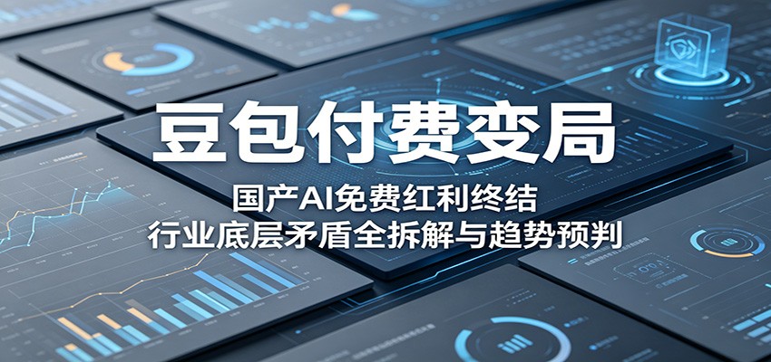 豆包付费变局：国产AI免费红利终结，行业底层矛盾全拆解与趋势预判-知享资源网