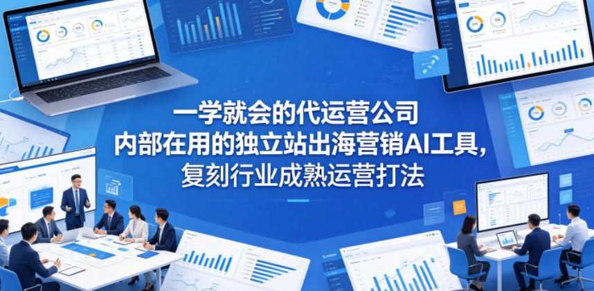 一学就会的代运营公司内部在用的独立站出海营销AI工具，复刻行业成熟运营打法-知享资源网