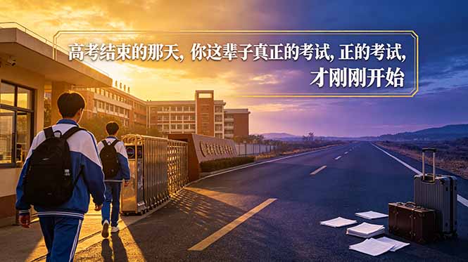 (18968期)付费文章:高考结束的那天,你这辈子真正的考试,才刚刚开始-知享资源网