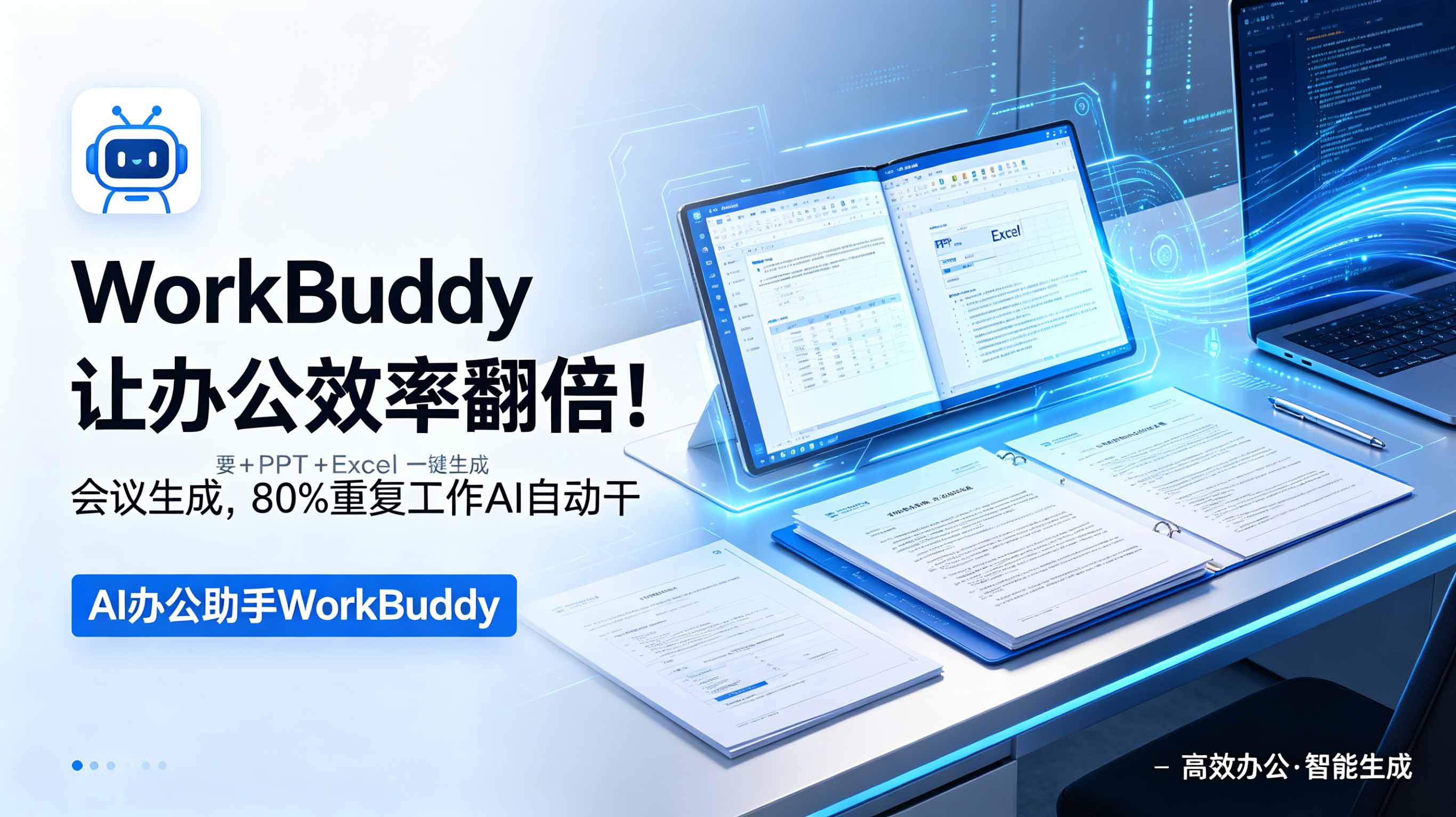 （18859期）WorkBuddy让办公效率翻倍！会议纪要+PPT+Excel一键生成，80%重复工作AI自动干-知享资源网