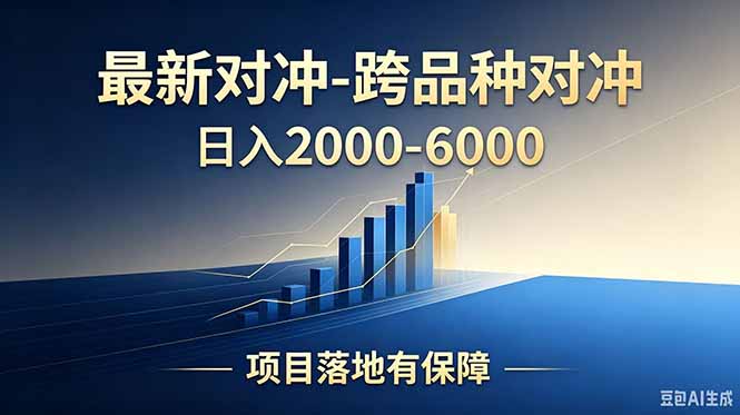 （18843期）跨品种对冲震撼首发！日收益2000-6000+，项目绿色长久，安全稳健，合规靠谱，可批量放大-知享资源网