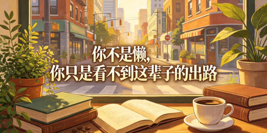 付费文章：你不是懒，你只是看不到这辈子的出路-知享资源网