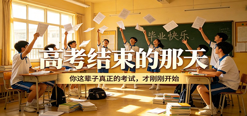 公众号付费文章《高考结束的那天，你这辈子真正的考试，才刚刚开始》-知享资源网