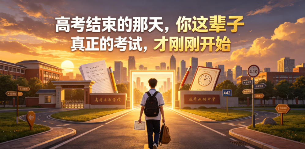 付费文章：高考结束的那天，你这辈子真正的考试，才刚刚开始-知享资源网