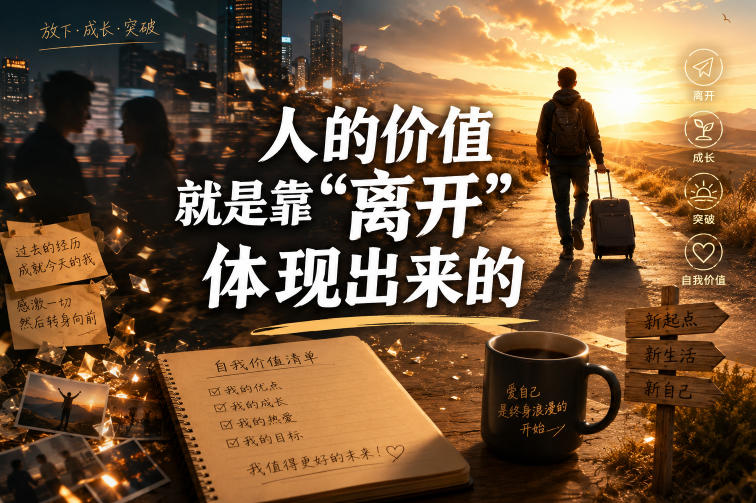 付费文章：人的价值就是靠“离开”体现出来的-知享资源网