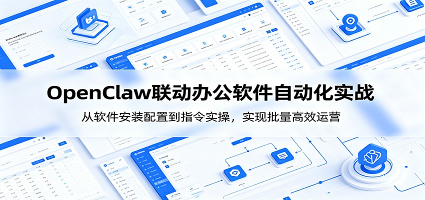 OpenClaw自动化实操课：从软件安装配置到指令实操，实现批量高效运营-知享资源网