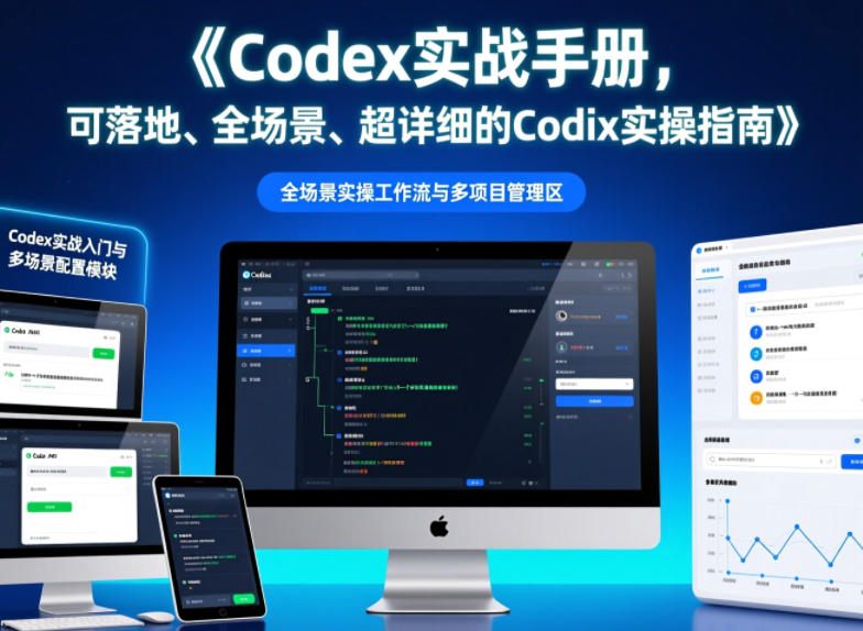 Codex实战手册，可落地、全场景、超详细的Codex实操指南-知享资源网