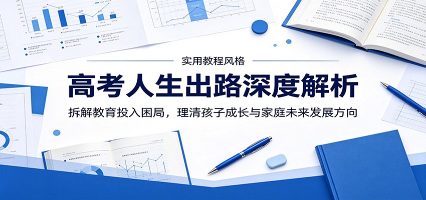 高考人生出路深度解析：拆解教育投入困局，理清孩子成长与家庭未来发展方向-知享资源网