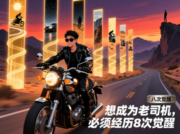 付费文章：想成为老司机，必须经历8次觉醒-知享资源网