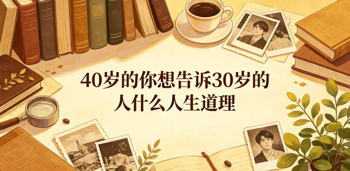 公众号付费文章:40岁的你想告诉30岁的人什么人生道理?-知享资源网