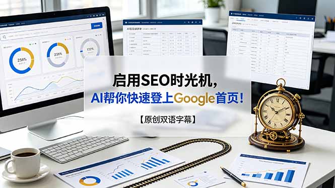 （19162期）启用SEO时光机，AI帮你快速登上Google首页！【原创双语字幕】-知享资源网
