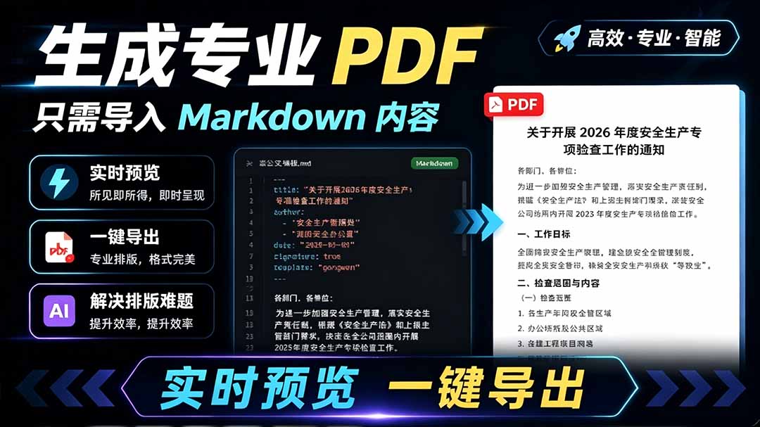 （19224期）只需导入 Markdown 内容，实时预览一键导出专业 PDF！轻松解决AI生成内容排版问题 Presto-知享资源网