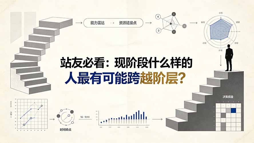 （19475期）付费文章：站友必看：现阶段什么样的人最有可能跨越阶层?-知享资源网