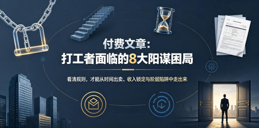 付费文章：打工者面临的8大阳谋困局-知享资源网